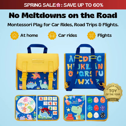 Brainibee™ Montessori Busy Board