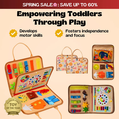 Brainibee™ Montessori Busy Board